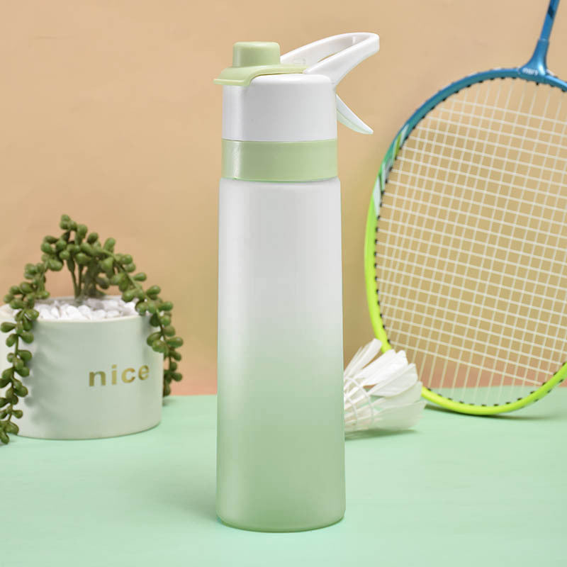 Spray Water Bottle For Girls Outdoor Sport Fitness Water Cup Large Capacity Spray Bottle Drinkware Travel Bottles Kitchen Gadgets - Luxmox