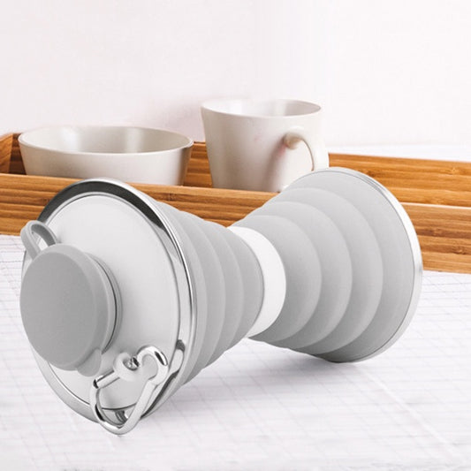 500ML Silicone Water Bottle Cup Foldable Leak Proof Portable Sports Travel Water Bottles For Outdoor Travel Gym Hiking Reuseable Kitchen Gadgets - Luxmox