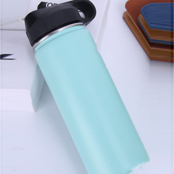 Stainless Steel Wide-mouth Outdoor Sports Vacuum Flask - Luxmox