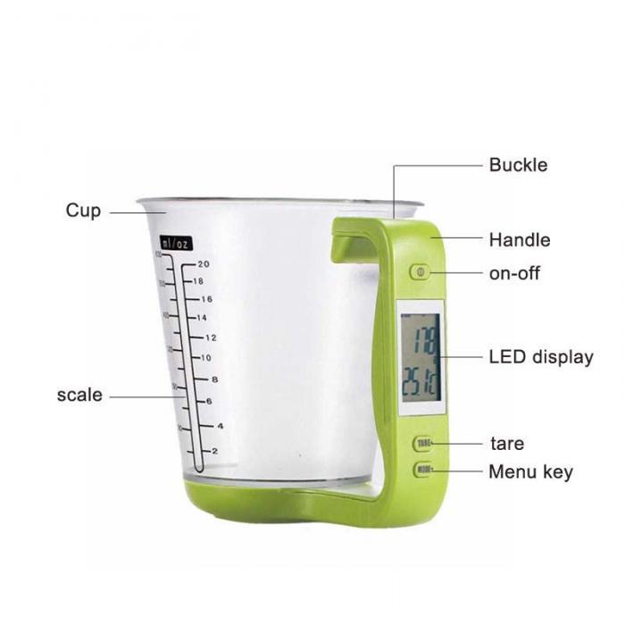Electronic Scale Measuring Cup Kitchen Scales - Luxmox