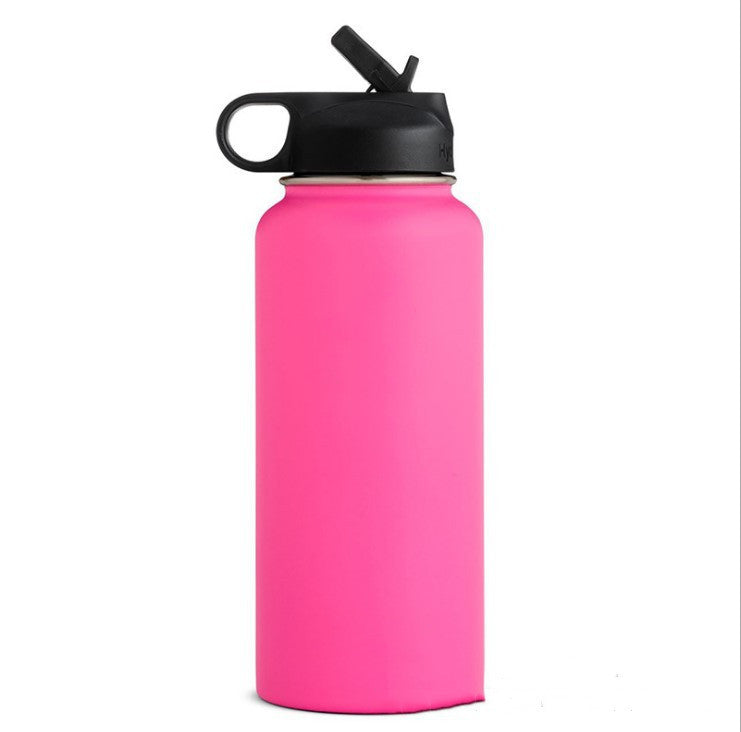 Stainless Steel Wide-mouth Outdoor Sports Vacuum Flask - Luxmox