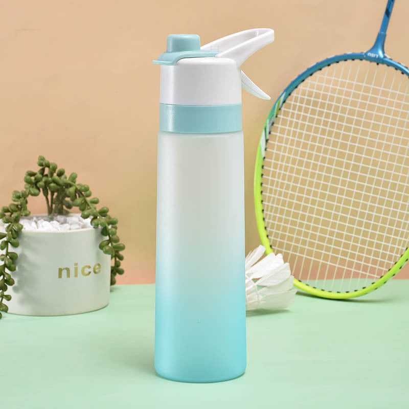 Spray Water Bottle For Girls Outdoor Sport Fitness Water Cup Large Capacity Spray Bottle Drinkware Travel Bottles Kitchen Gadgets - Luxmox