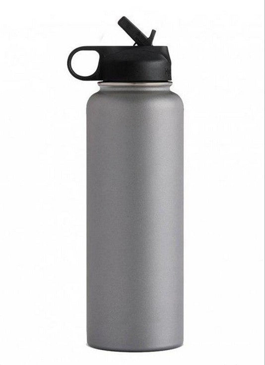Stainless Steel Wide-mouth Outdoor Sports Vacuum Flask - Luxmox