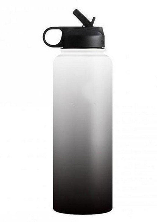 Stainless Steel Wide-mouth Outdoor Sports Vacuum Flask - Luxmox
