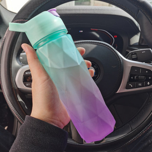Spray Water Bottle For Girls Outdoor Sport Fitness Water Cup Large Capacity Spray Bottle Drinkware Travel Bottles Kitchen Gadgets - Luxmox