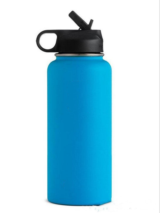Stainless Steel Wide-mouth Outdoor Sports Vacuum Flask - Luxmox
