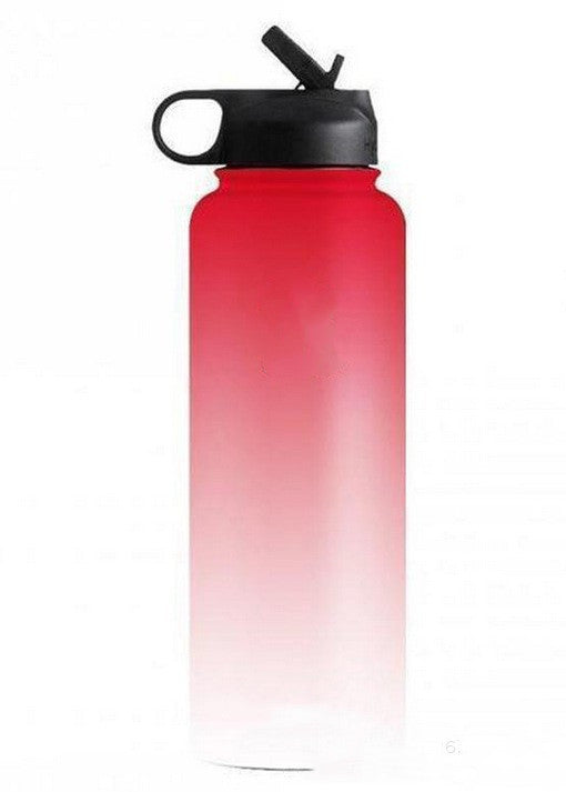 Stainless Steel Wide-mouth Outdoor Sports Vacuum Flask - Luxmox