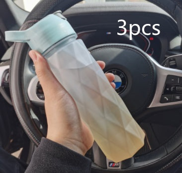Spray Water Bottle For Girls Outdoor Sport Fitness Water Cup Large Capacity Spray Bottle Drinkware Travel Bottles Kitchen Gadgets - Luxmox