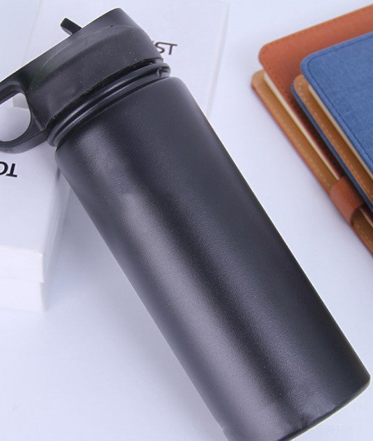 Stainless Steel Wide-mouth Outdoor Sports Vacuum Flask - Luxmox