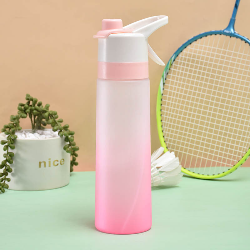 Spray Water Bottle For Girls Outdoor Sport Fitness Water Cup Large Capacity Spray Bottle Drinkware Travel Bottles Kitchen Gadgets - Luxmox