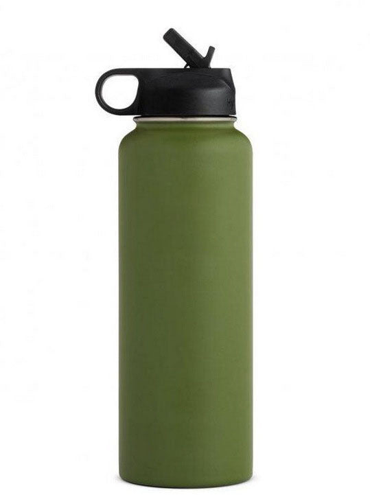 Stainless Steel Wide-mouth Outdoor Sports Vacuum Flask - Luxmox