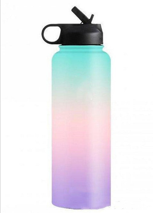 Stainless Steel Wide-mouth Outdoor Sports Vacuum Flask - Luxmox